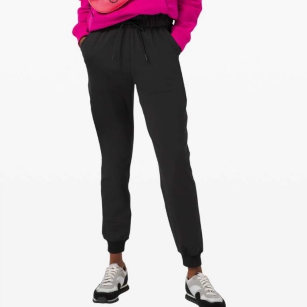 Lululemon Keep Moving Jogger size 14 Black W5CV4S